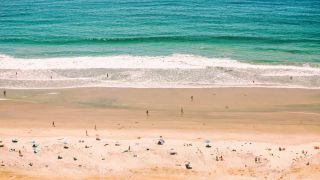 Perfect waves here and occasional nude surfers at Black's Beach