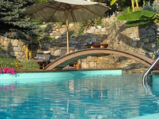 Bridge Over Pool