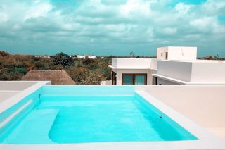 Clothing is optional outdoors at Intima Resort Tulum