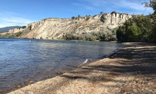 Beautiful scenery at Three Mile Beach in Penticton