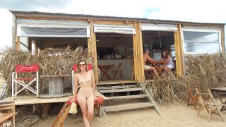 Kiosk at Playa Chihuahua in Uruguay