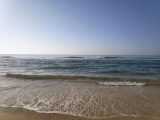 Crystal clear water at Praia das Pedras Negras