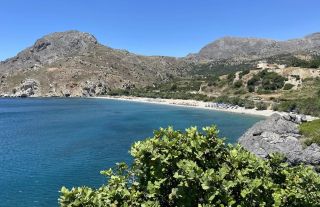 Plakias Beach - Clothing optional beach in Crete