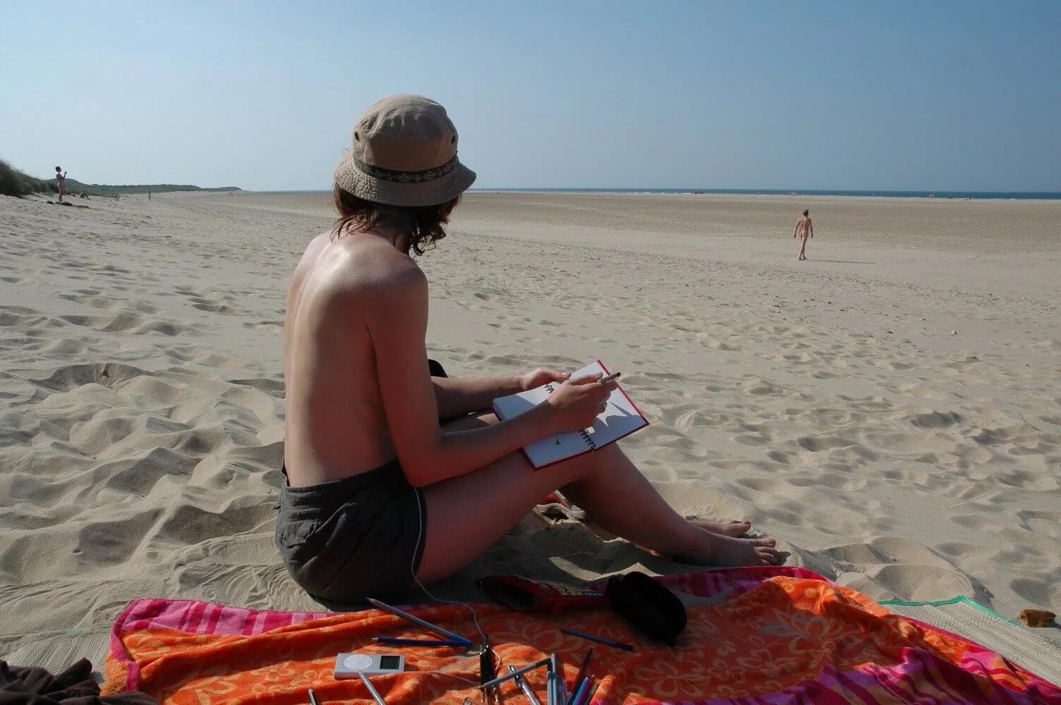 Plenty of room to spread out at Holkham Hall Beach