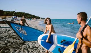 Plenty of watersports at Domaine Naturiste de Riva Bella