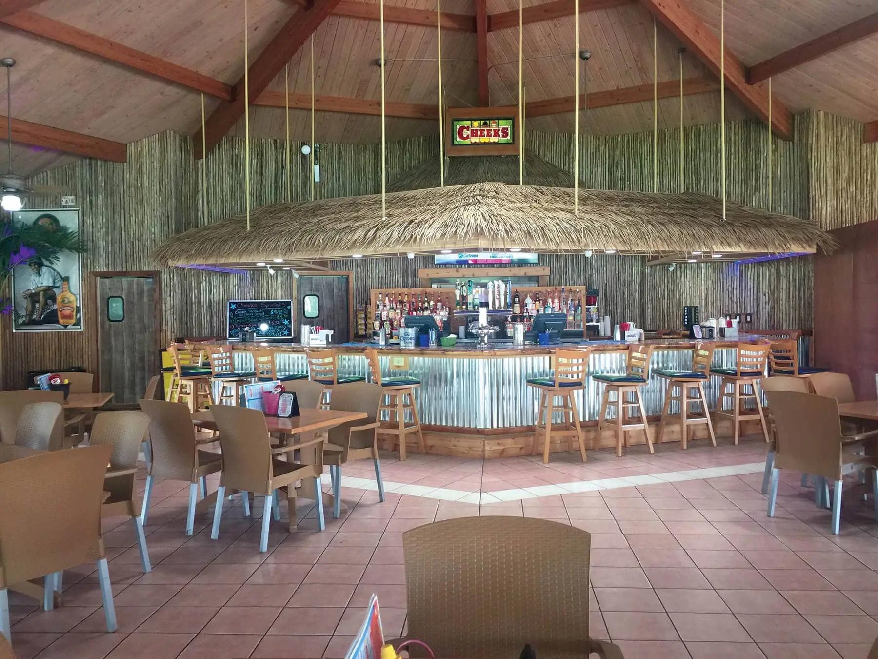 Cheeks Bar at Cypress Cove Nudist Resort is the place to be!