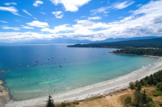 Hornby Island's clothing optional beach - Little Tribune Bay
