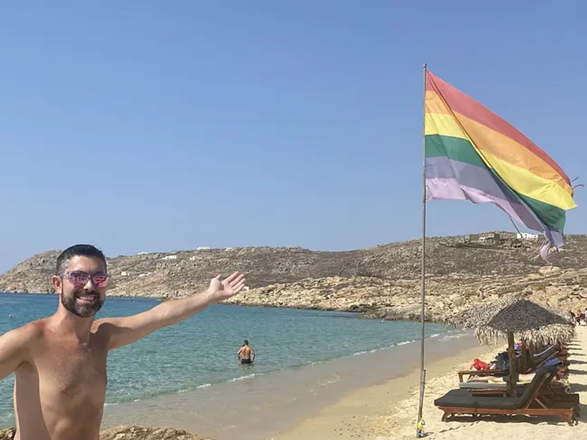 Nude beach freedom