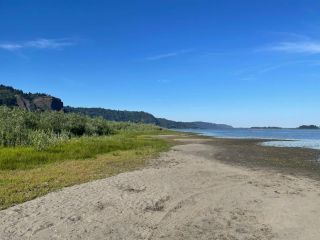 View from the first beach area from the trail at Rooster Rock Nude Beach Oregon