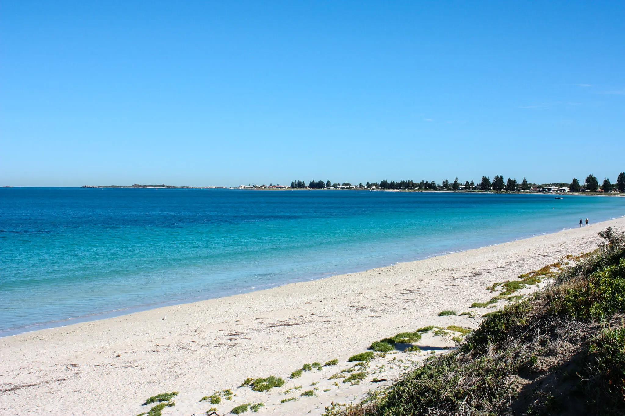 Most couples and families stick closer to the car park