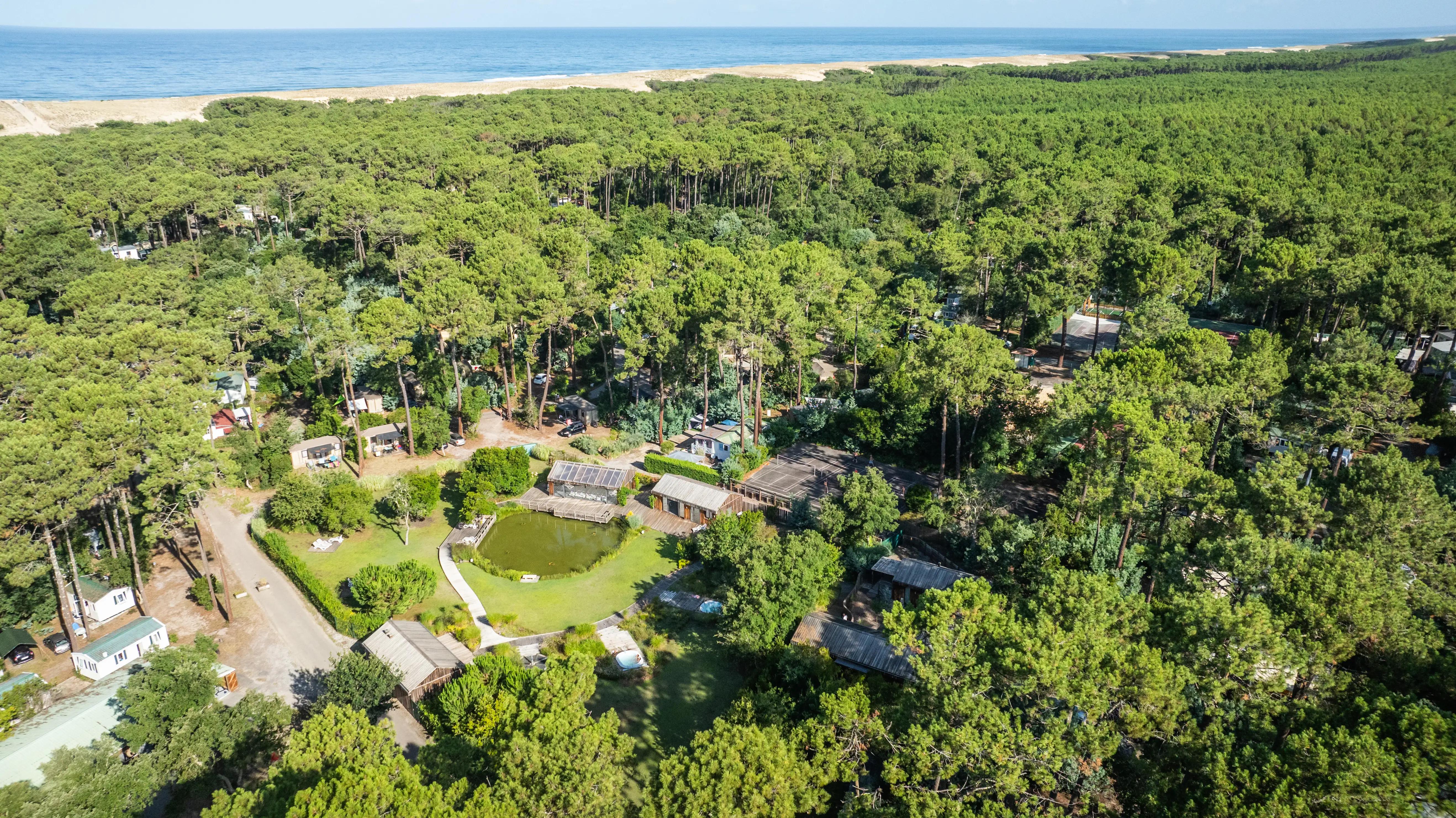 Eco bungalows at Camping Arnaoutchot