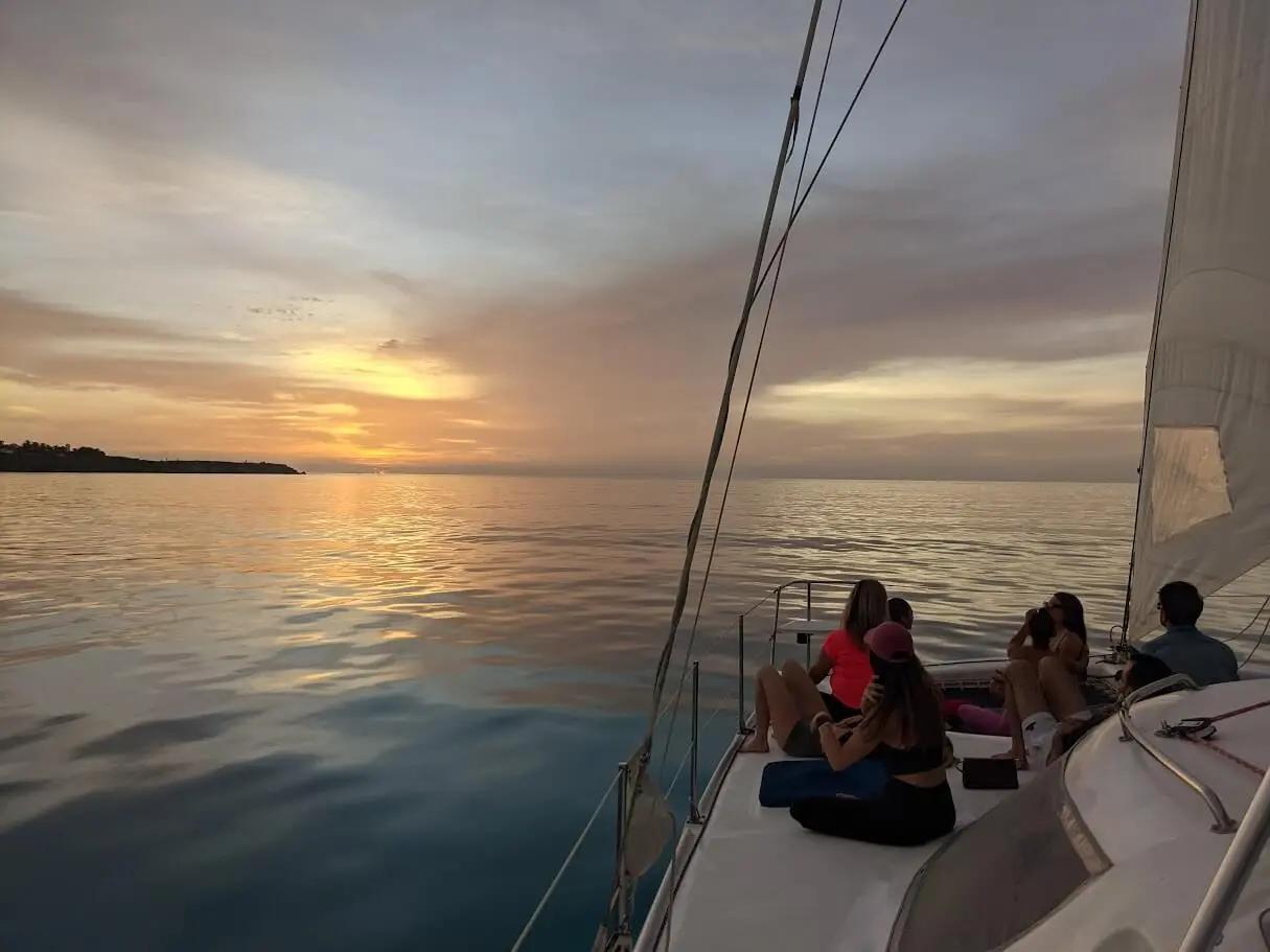 Sunsets on the ocean are epic