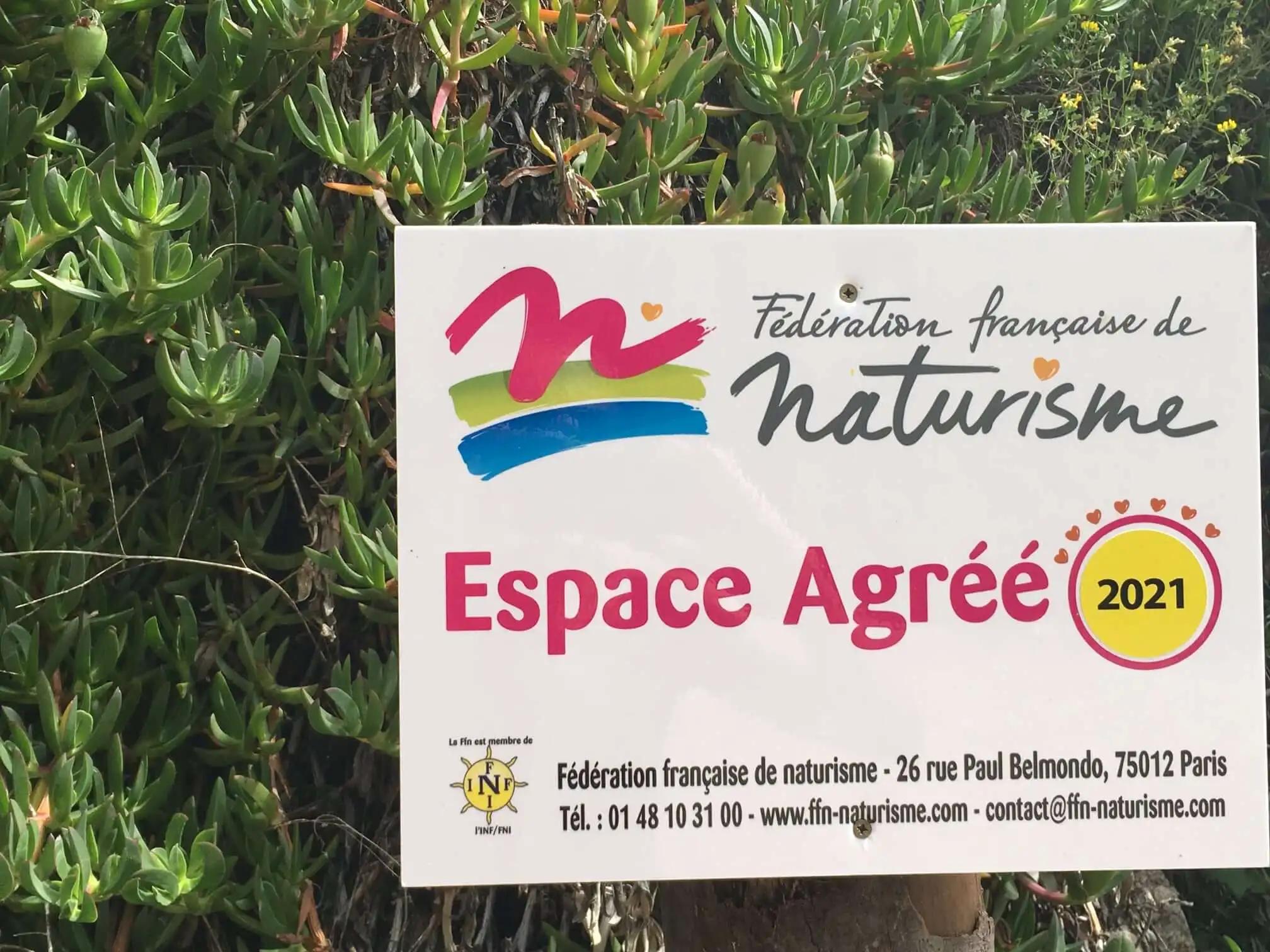 Plage Naturiste de la Batterie is officially official!