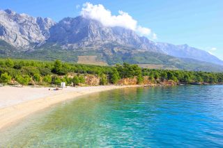 Beach Baska Voda - Clothing optional in Croatia