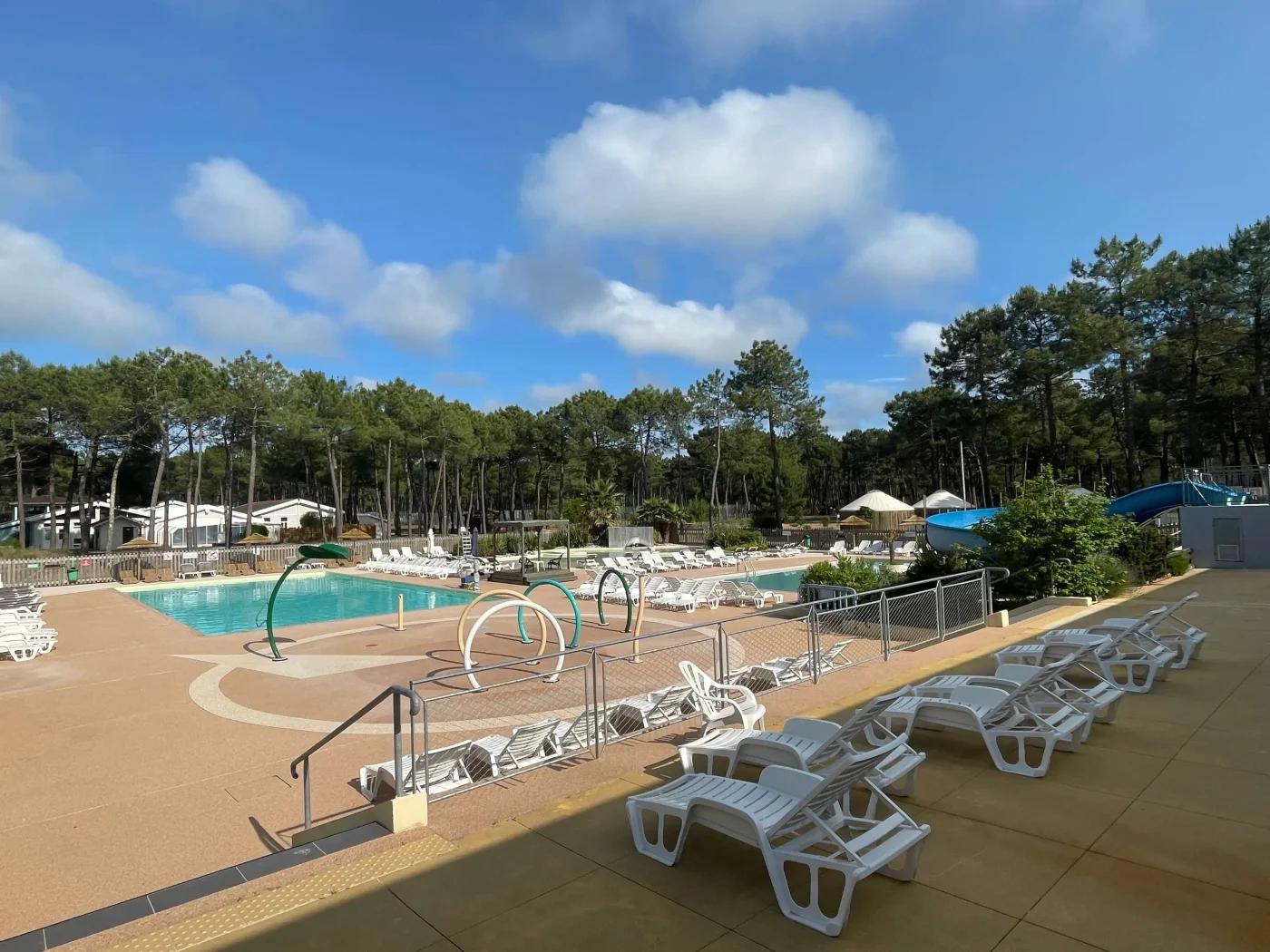 Pool area at Euronat