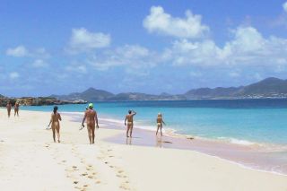 Spiaggia di San Saba - Clothing optional in Italy