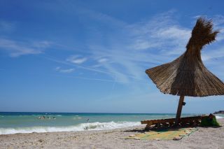 Ocean views from Vama Veche Nude Beach in Romania