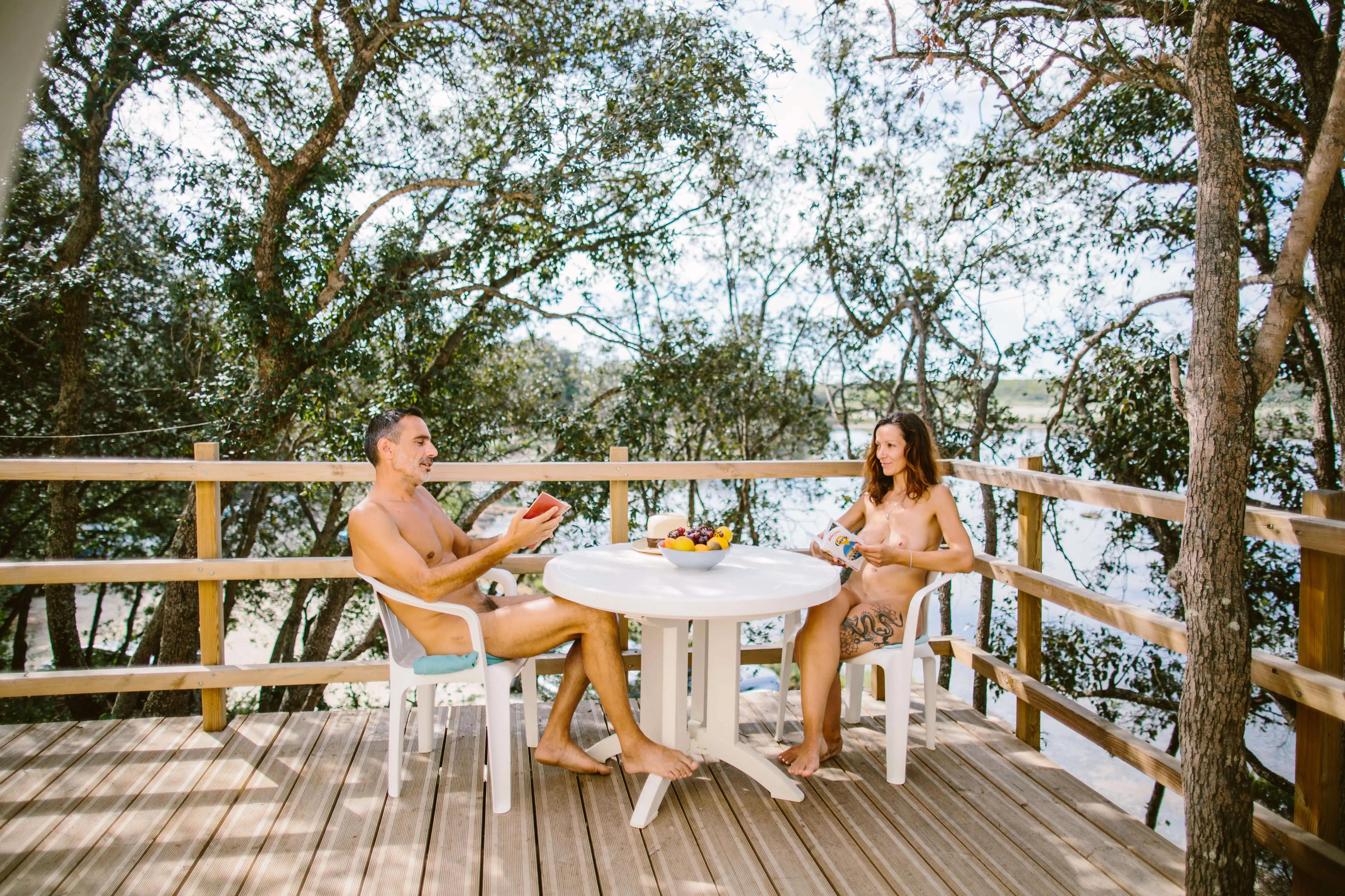 Relaxation is easy to find at Domaine Naturiste de Riva Bella