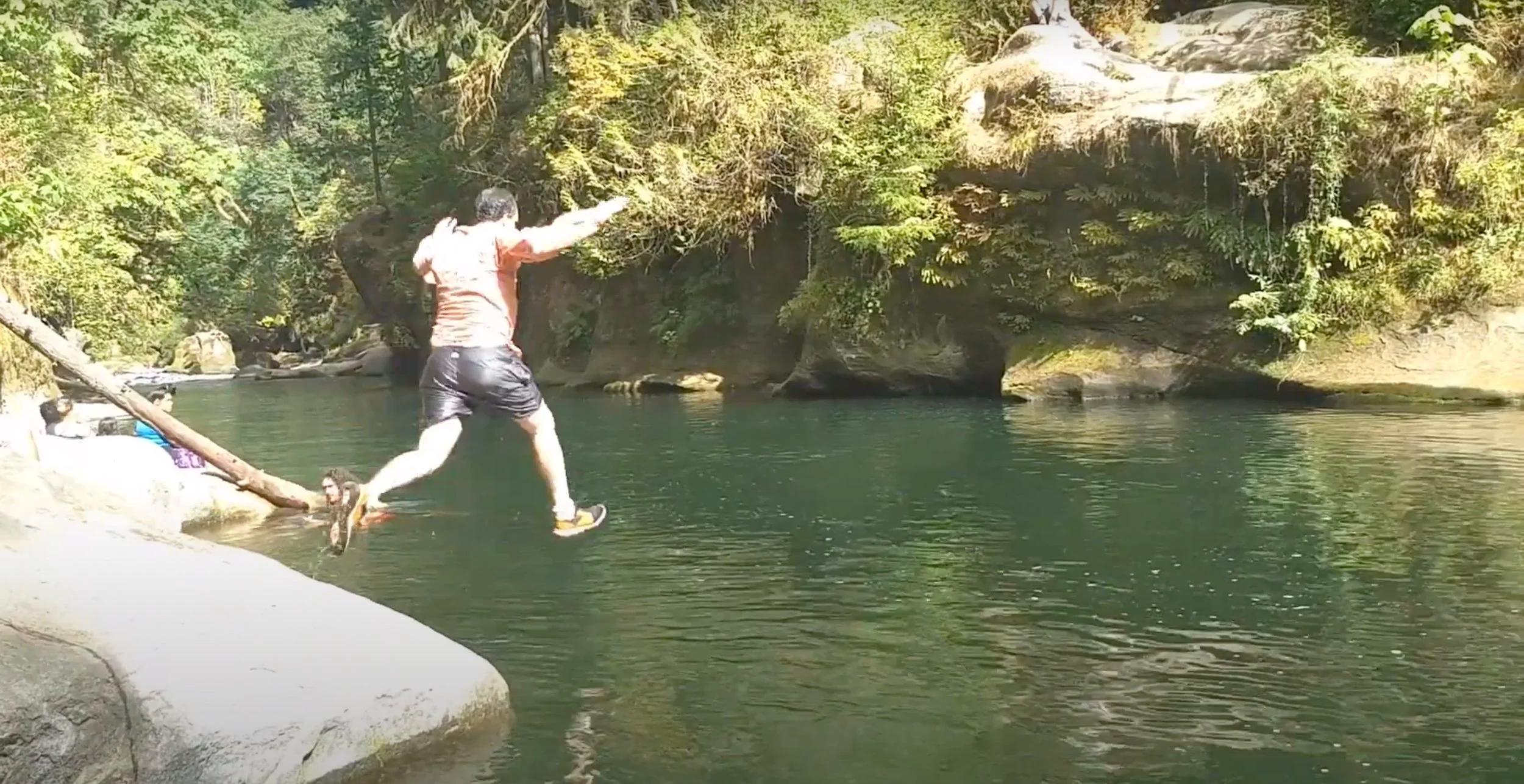 Green River Skinny Dipping - Naturist river in USA