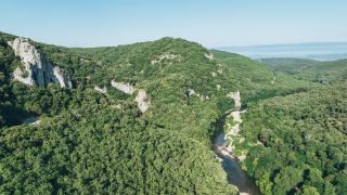 Gorges de la Cèze at Domaine de la Sablière