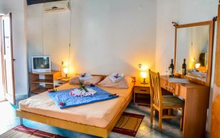 Interior rooms at FKK Ada Bojana Nudist Resort