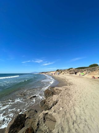 Nudity is optional in section at Playa de Artola - Cabopino