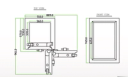 Falcon Euro Safe ES300 drawing plan