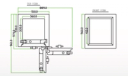 Falcon Euro Safe ES220 drawing plan