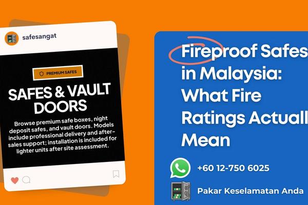 Fireproof Safes in Malaysia: What Fire Ratings Actually Mean