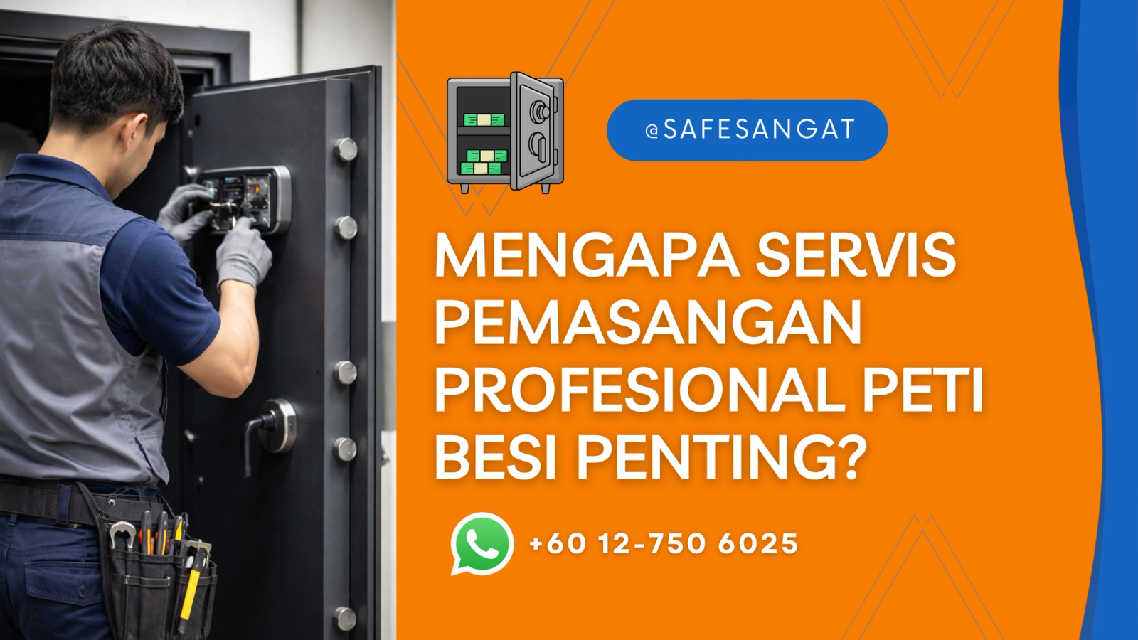 Mengapa Servis Pemasangan Profesional Peti Besi Sangat Penting?