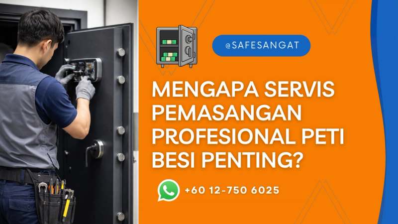 Mengapa Servis Pemasangan Profesional Peti Besi Sangat Penting?