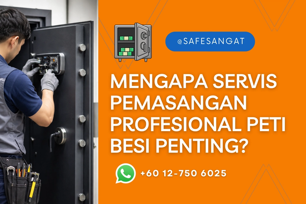 Mengapa Servis Pemasangan Profesional Peti Besi Sangat Penting?