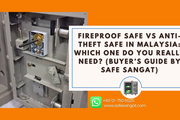 Fireproof Safe vs Anti-Theft Safe in Malaysia: Which One Do You Really Need? (Buyer’s Guide by Safe Sangat)