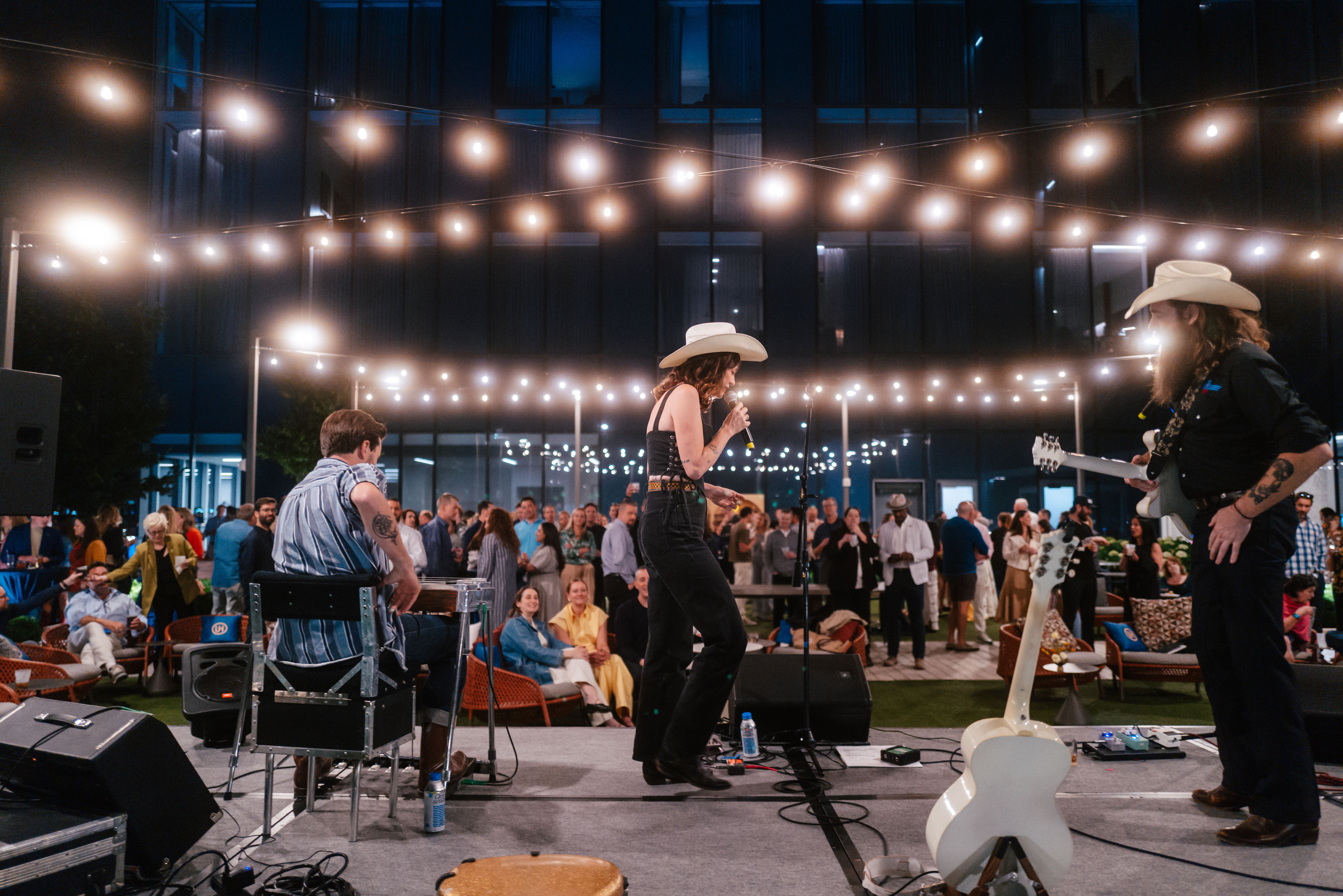 Nikki Lane performing at The Summit in Nashville