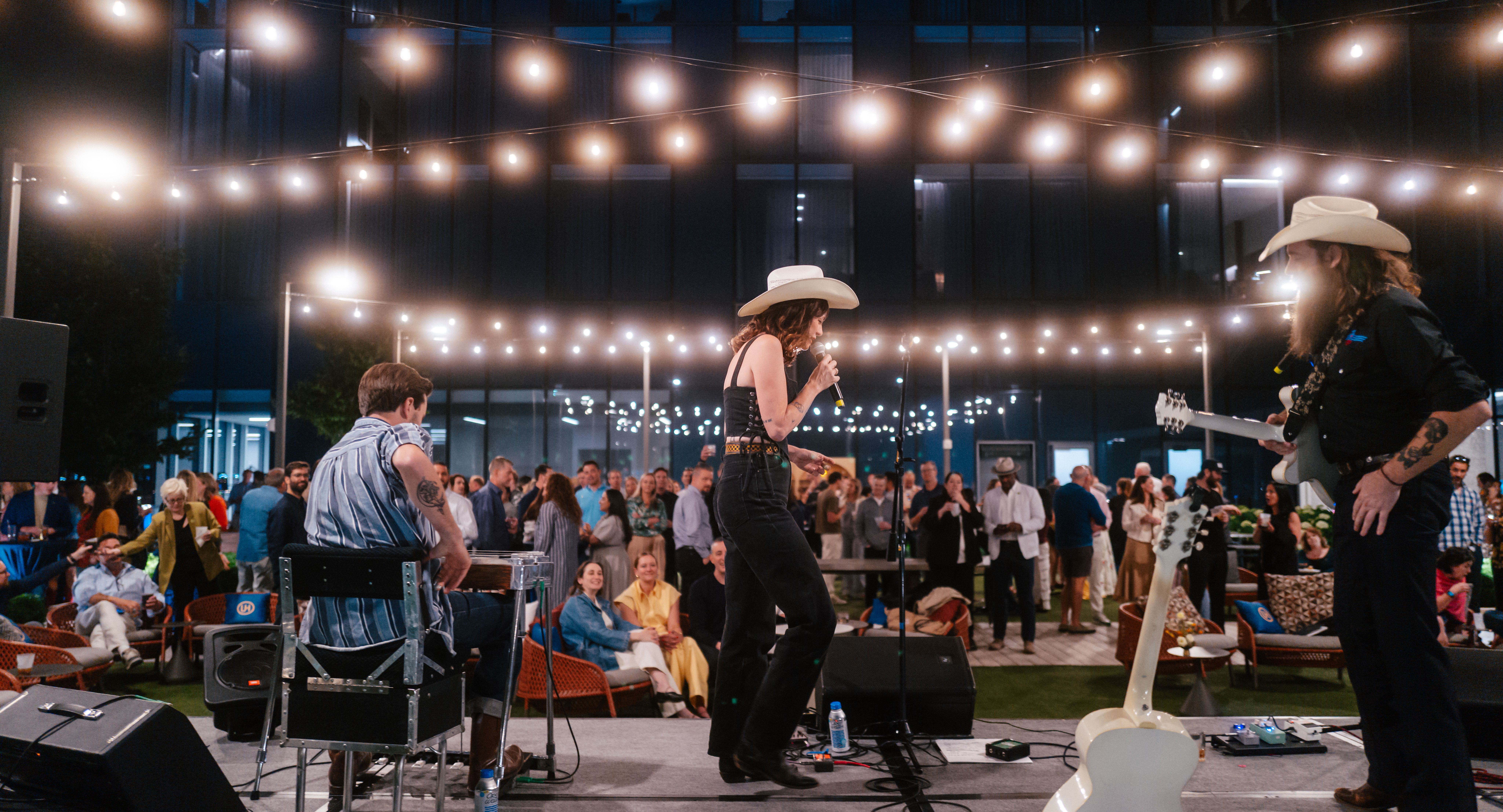 Nikki Lane performing at The Summit in Nashville
