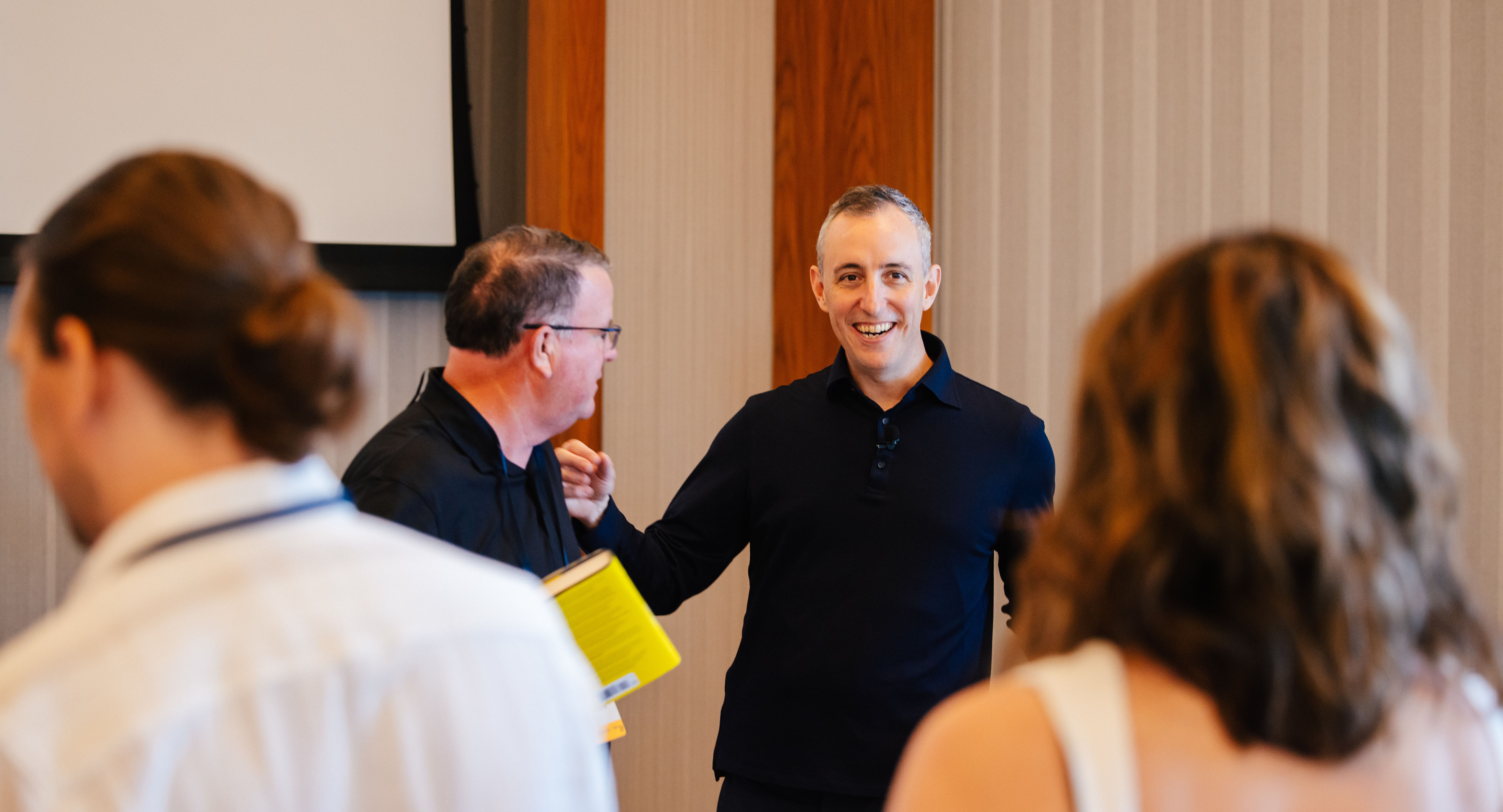 Will Guidara at The Summit with attendees