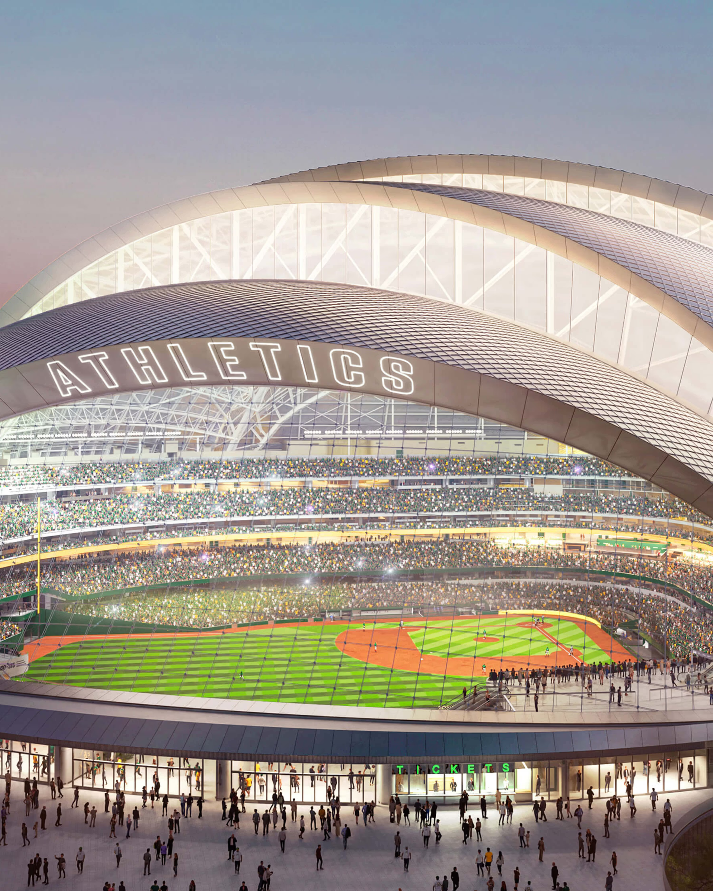 The Las Vegas A's Stadium