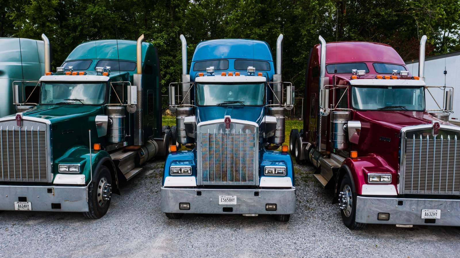 Kenworth semi trucks ready for sale