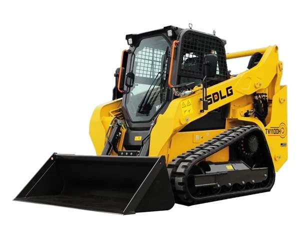 Yellow SDLG TV110DH compact track loader