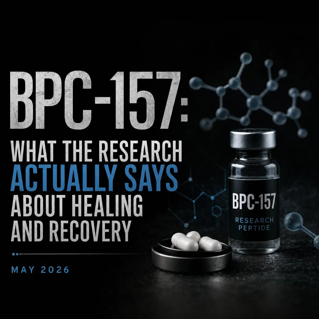 BPC-157: What the Research Actually Says About Healing and Recovery (May 2026)