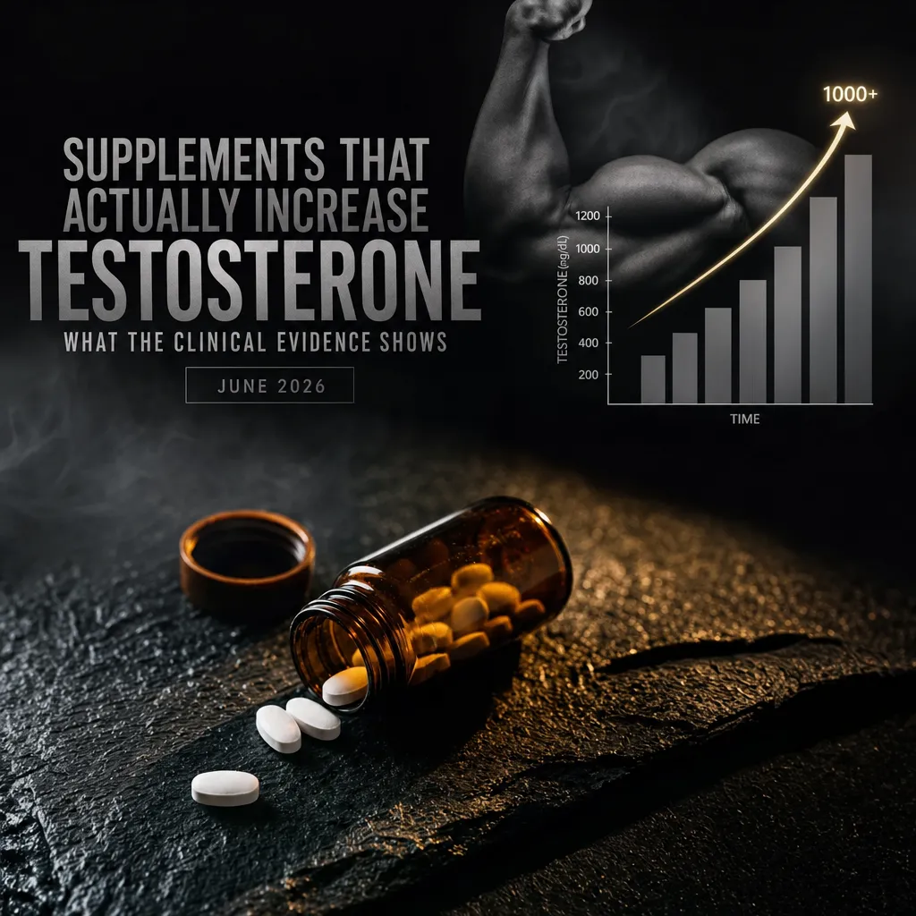 Supplements That Actually Increase Testosterone: What the Clinical Evidence Shows (June 2026)