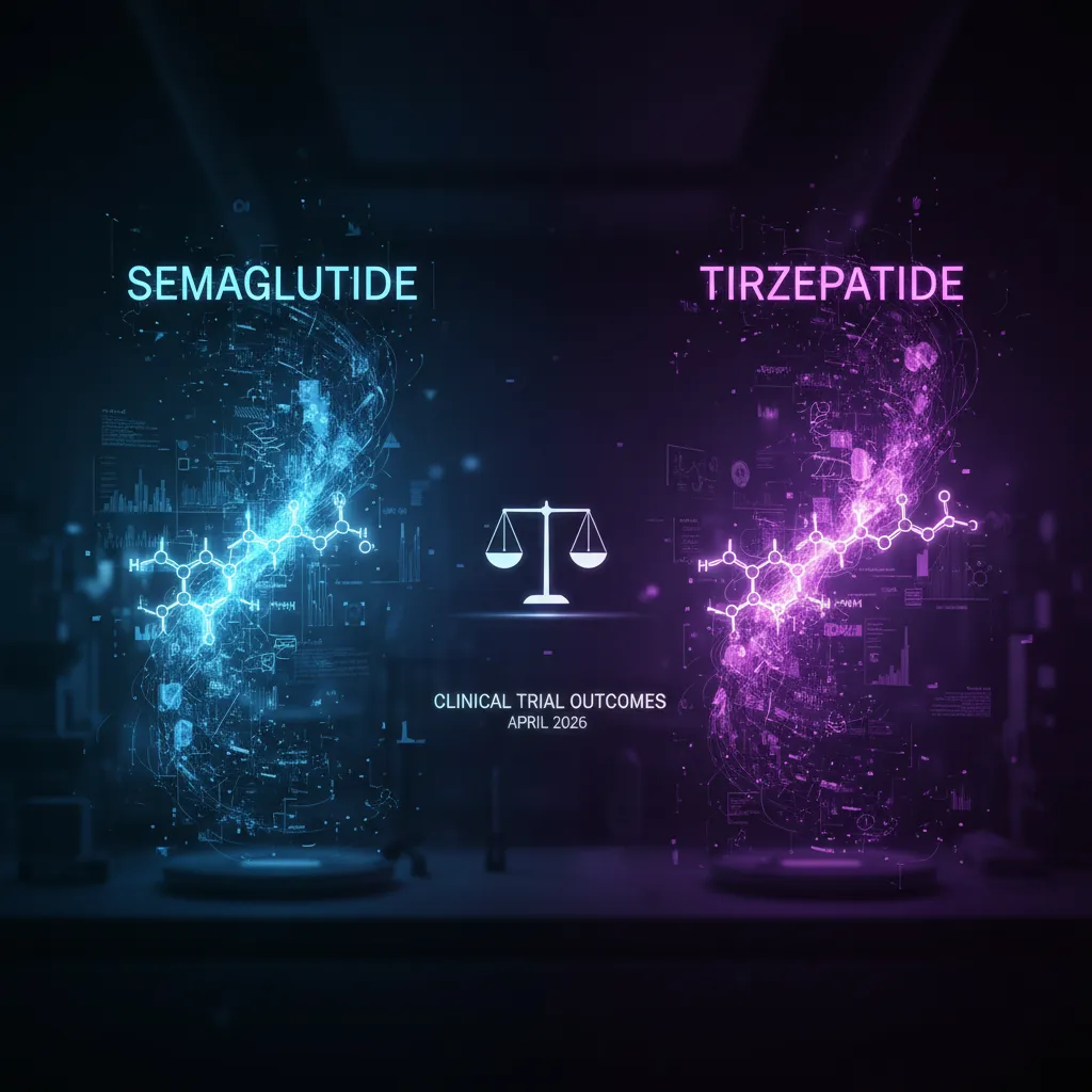 Semaglutide vs Tirzepatide: What the Clinical Trials Actually Show (April 2026)