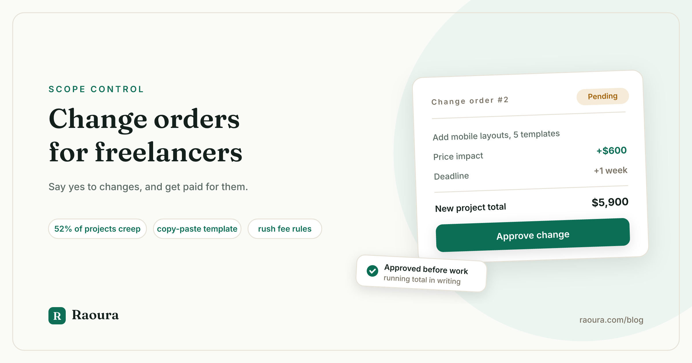 Change Orders for Freelancers: The Tool Construction Perfected and You Never Got