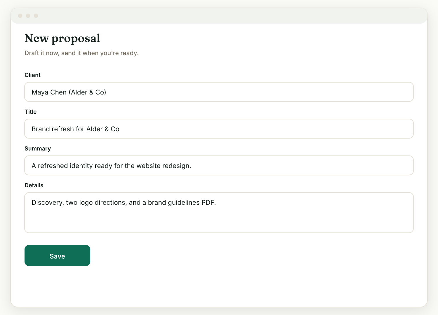 1. Start from a template, an AI draft, or your own file
