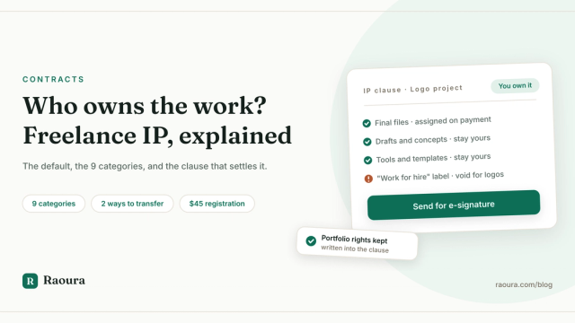Who Owns the Work? Freelance IP Rights Explained