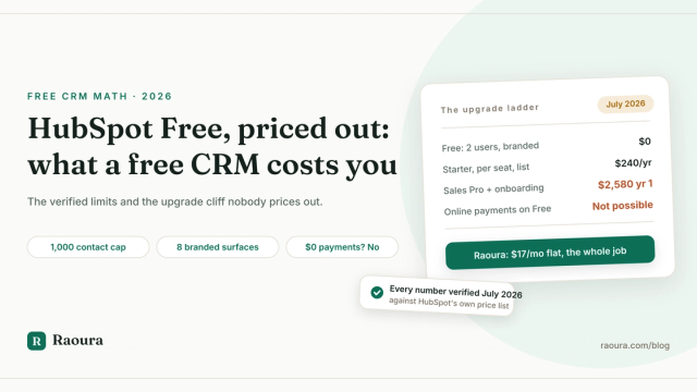 The True Cost of Free CRMs: HubSpot Free for Freelancers (2026)