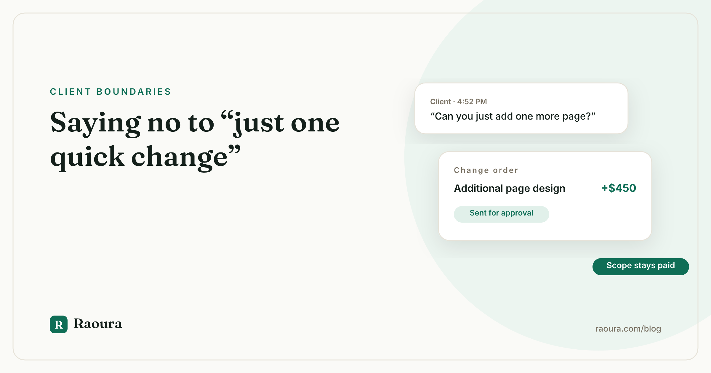 Scope Creep: How to Say No to 'Just One Quick Change' Without Losing the Client