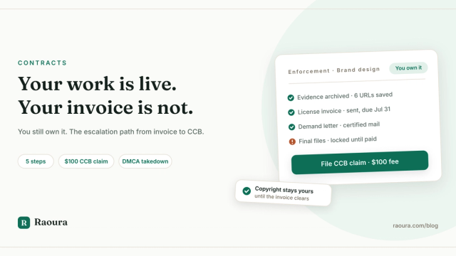 Client Used Your Work Without Paying? Here Are Your Options