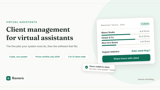 Client Management for Virtual Assistants: The System, Then the Software
