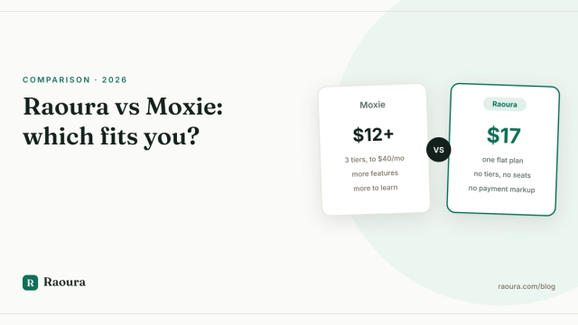 Raoura vs Moxie (2026): which fits your freelance business?